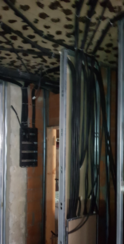 instalcion en vivienda canalizacion pladur instalaciones electricas M&M venta y colocacion