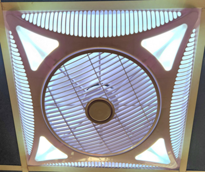 ventiladores de techo para locales venta y colocacion M&M