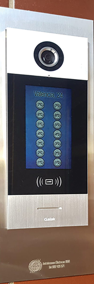 placa digital de galak instalaciones electricas M&M venta y colocacion
