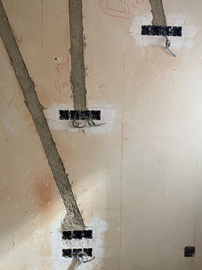 instalcion en vivienda canalizacion paredes instalaciones electricas M&M venta y colocacion